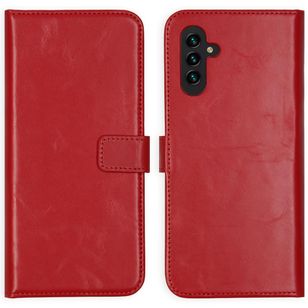 Selencia Echtleder Klapphülle Samsung Galaxy A13 (5G) / A04s - Rot