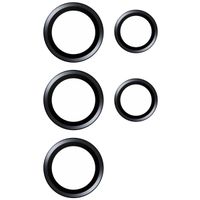 PanzerGlass Hoops Optic Rings Kameraschutz Samsung Galaxy S24 Ultra - Schwarz