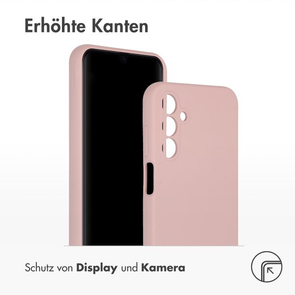 Accezz Liquid Silikoncase Samsung Galaxy A15 (5G/4G) - Rosa
