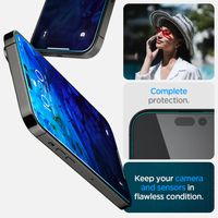 Spigen GLAStR Fit Displayschutzfolie 2er-Pack + Applicator Apple iPhone 14 Pro Max
