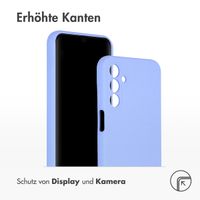 Accezz Liquid Silikoncase Samsung Galaxy A15 (5G/4G) - Violett