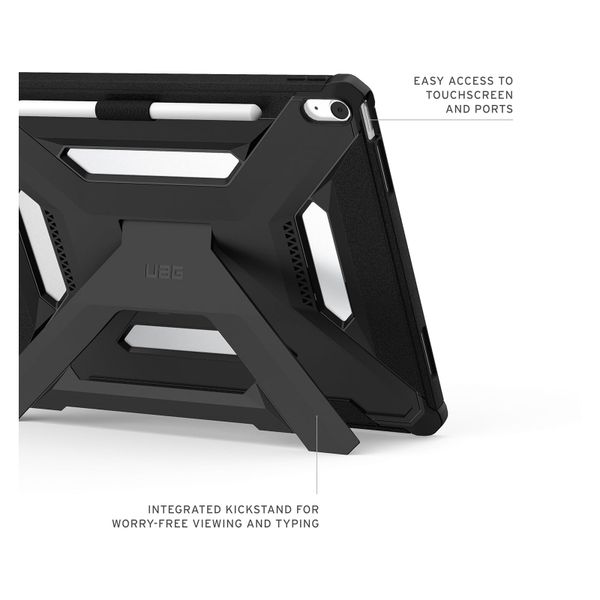 UAG Scout Plus Backcover mit Ständer Apple iPad Air 13 Zoll (2026) M4 / (2025) M3 / (2024) M2 - Black