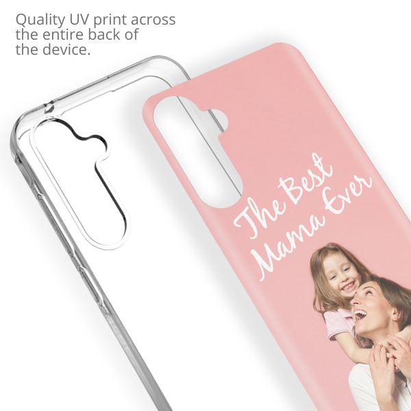 Gestalte deine eigene Clear Case Samsung Galaxy A55 - Transparent
