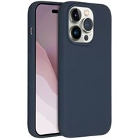 Accezz Liquid Silikoncase mit MagSafe Apple iPhone 14 Pro - Dunkelblau