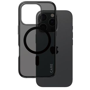 CARE by PanzerGlass Smokey Urban Combat Case MagSafe Apple iPhone 16 Pro - Smokey