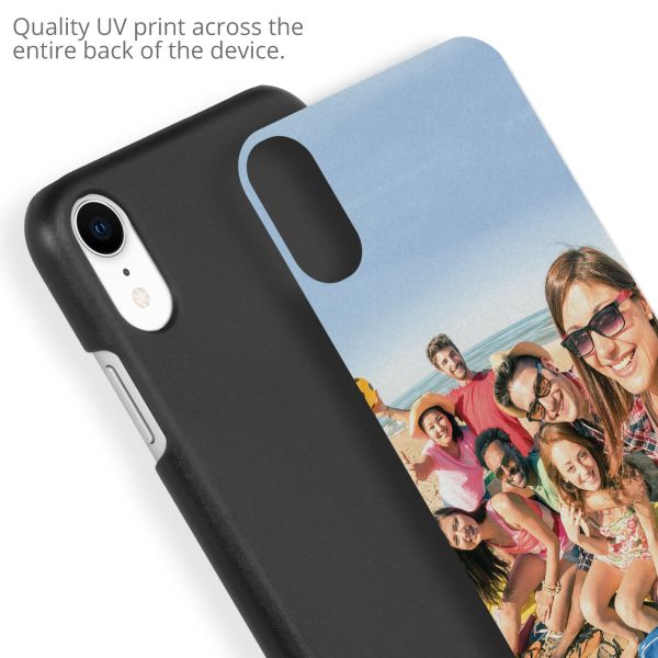Gestalte deine eigene Hardcase Hülle Apple iPhone Xr - Schwarz