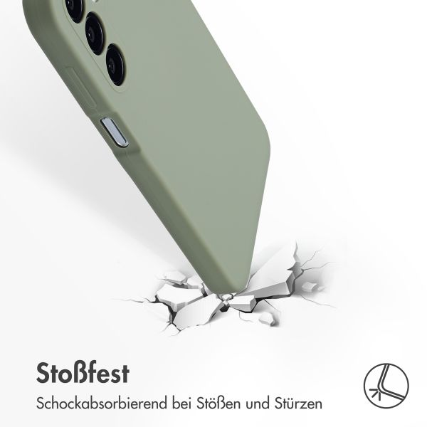 Accezz Liquid Silikoncase Samsung Galaxy A16 - Cooper Green