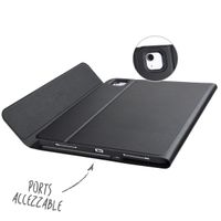 Accezz Bluetooth Keyboard Klapphülle Apple iPad Air 13 Zoll (2026) M4 / (2025) M3 / (2024) M2 - QWERTZ / DE - Schwarz