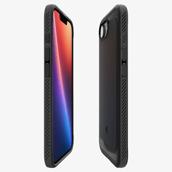 Spigen Rugged Armor Backcover MagSafe Apple iPhone 17e / 16e - Matte Black