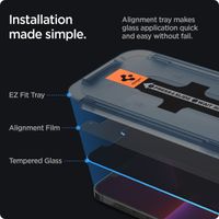 Spigen GLAStR Privacy EZ Fit Displayschutzfolie + Applicator - 2er-Pack Apple iPhone 13 Pro Max