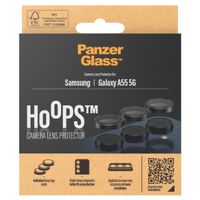 PanzerGlass Hoops Optic Rings Kameraschutz Samsung Galaxy A55 - Schwarz