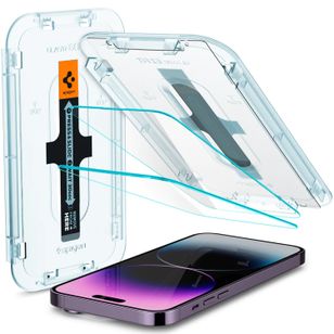 Spigen GLAStR Fit Displayschutzfolie 2er-Pack + Applicator Apple iPhone 14 Pro Max