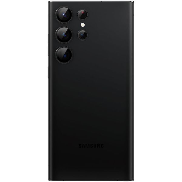 Spigen Optik Pro EZ Fit Lens Protector 2er-Pack Samsung Galaxy S23 Ultra - Schwarz