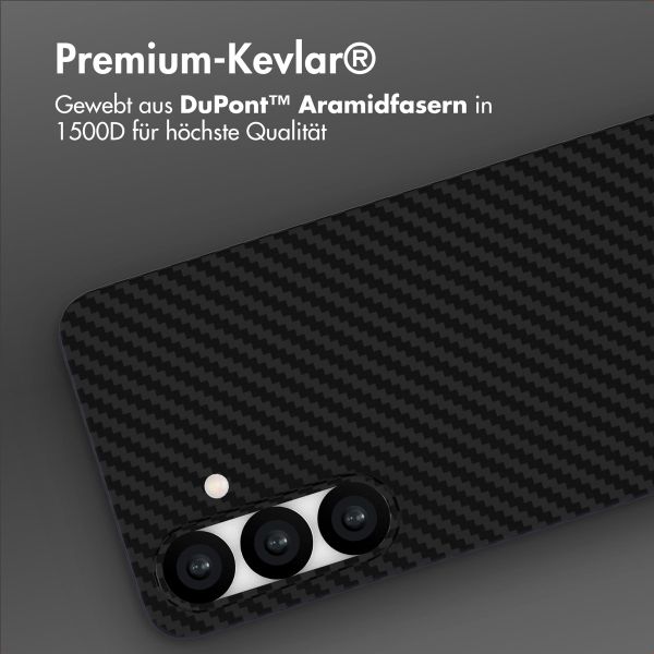 Accezz MagSafe Kevlar® Hülle Samsung Galaxy S25 - Schwarz