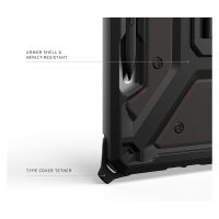 UAG Metropolis Hülle mit Ständer Microsoft Surface Pro 12 - Black