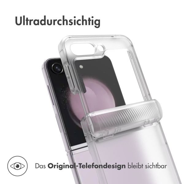 Accezz Xtreme Impact Case Samsung Galaxy Z Flip 5 - Transparent
