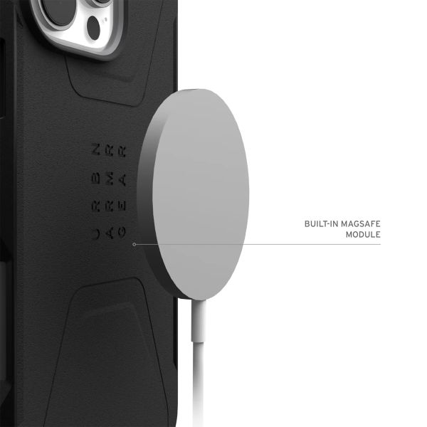 UAG Civilian Backcover MagSafe Apple iPhone 16 Pro Max - Schwarz
