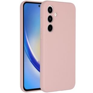 Accezz Liquid Silikoncase Samsung Galaxy A35 - Rosa