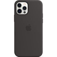 Apple Silikon-Case MagSafe Apple iPhone 12 Pro Max - Schwarz