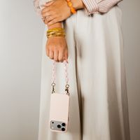 Selencia Rivièra Backcover mit MagSafe mit abnehmbaren Haken Samsung Galaxy A18 / A17 / A16 / A26 - Sorbet Pink