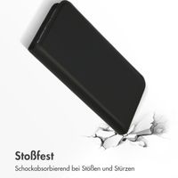 Accezz Premium Leather Slim Klapphülle Apple iPhone 15 Pro Max - Schwarz