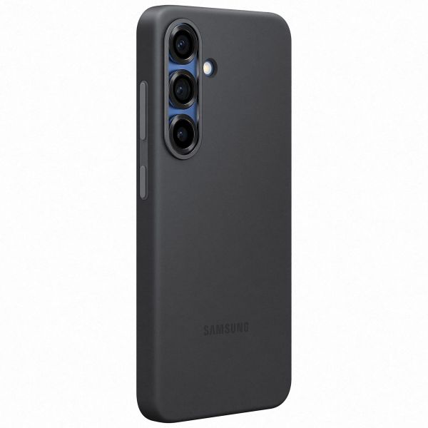 Samsung Original Silikon Cover Samsung Galaxy S25 - Schwarz