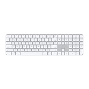 Apple Magic Keyboard mit Numerisches Tastenfeld und Touch ID - Kabellose Tastatur - QWERTY / UK - Weiß