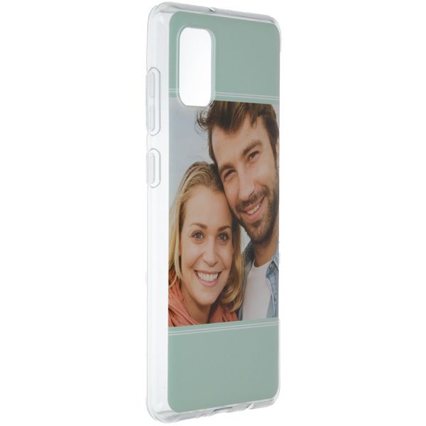 Gestalte deine eigene Clear Case Samsung Galaxy A31 - Transparent