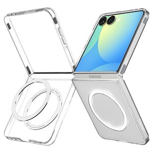 Spigen AirSkin Backcover MagSafe Samsung Galaxy Z Flip 7 - Clear / White