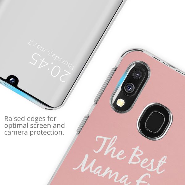 Gestalte deine eigene Clear Case Samsung Galaxy A40 - Transparent