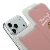 Gestalte deine eigene Compact Gel Klapphülle Apple iPhone 18 Pro Max / 17 Pro Max - Weiß
