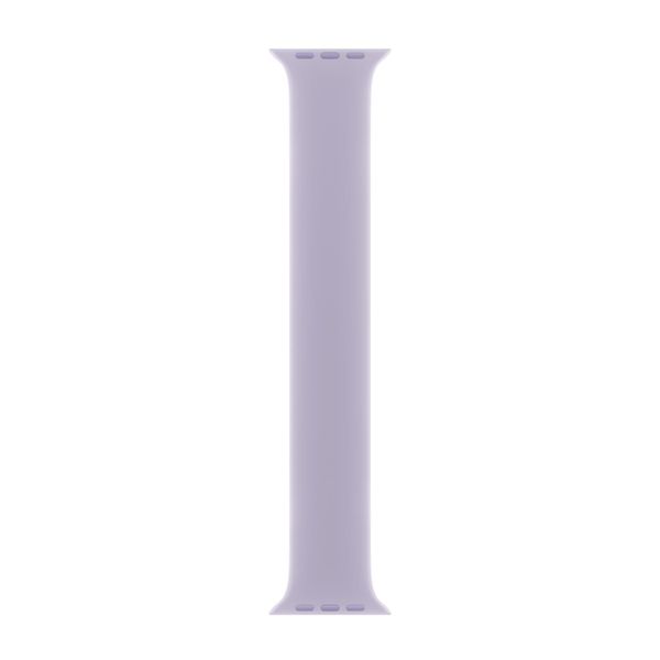 Apple Silikon Solo Loop für  Apple Watch | 38/40/41/42 mm - Größe 2 - Purple Fog