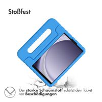 Accezz SchutzHülle mit Handgriff kindersicher Samsung Galaxy Tab A11 / A9 8.7 Zoll - Blau