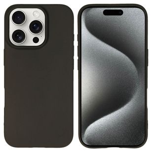 Accezz Color TPU Hülle Apple iPhone 16 Pro - Schwarz