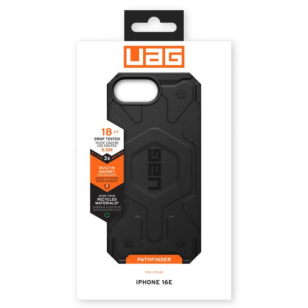 UAG Pathfinder Case MagSafe Apple iPhone 17e / 16e - Schwarz