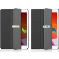 Accezz Trifold Klapphülle Apple iPad 9 (2021) 10.2 Zoll / iPad 8 (2020) 10.2 Zoll / iPad 7 (2019) 10.2 Zoll - Schwarz