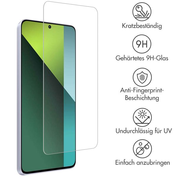 Accezz Screen Protector aus gehärtetem Glas Xiaomi Poco X6 Pro