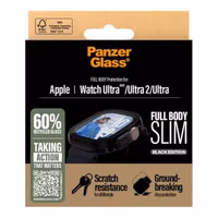 PanzerGlass Full Body Case Slim Apple Watch Ultra / Ultra 2 / Ultra 3 - 49 mm - Schwarz