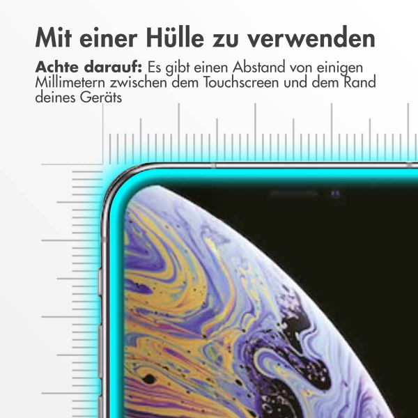 Accezz Screen Protector aus gehärtetem Glas Apple iPhone 11 Pro Max / Xs Max