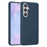 Accezz MagSafe Leather Backcover Samsung Galaxy S26 Plus - Nightfall Blue