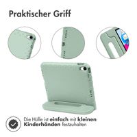 Accezz SchutzHülle mit Handgriff kindersicher Apple iPad 11 (2025) 11 Zoll A16 / iPad 10 (2022) 10.9 Zoll - Olive Green