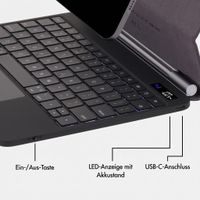 Accezz Magnetische Bluetooth Tastatur Apple iPad Air 13 Zoll (2026) M4 / (2025) M3 / (2024) M2 / iPad Pro 12.9 (2018/2020/2021/2022) - QWERTY / NL - Schwarz