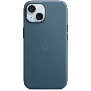 Apple FineWoven Back Cover MagSafe Apple iPhone 15 - Pacific Blue