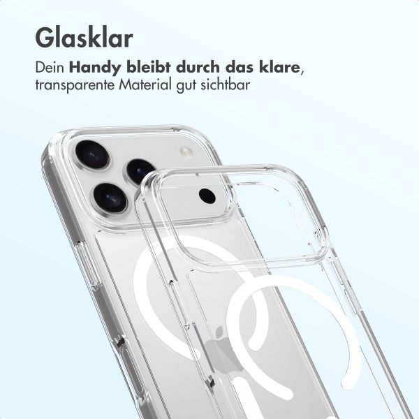 Accezz Xtreme Impact Backcover mit MagSafe Apple iPhone 17 Pro - Transparent