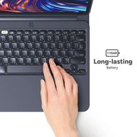 ZAGG Pro Keys 2 keyboard Klapphülle Apple iPad Pro 11 (2025) M5 / (2024) M4 - QWERTY / NL - Schwarz