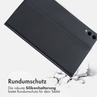 Accezz Classic Klapphülle Samsung Galaxy Tab S11 / S12 Ultra - Schwarz