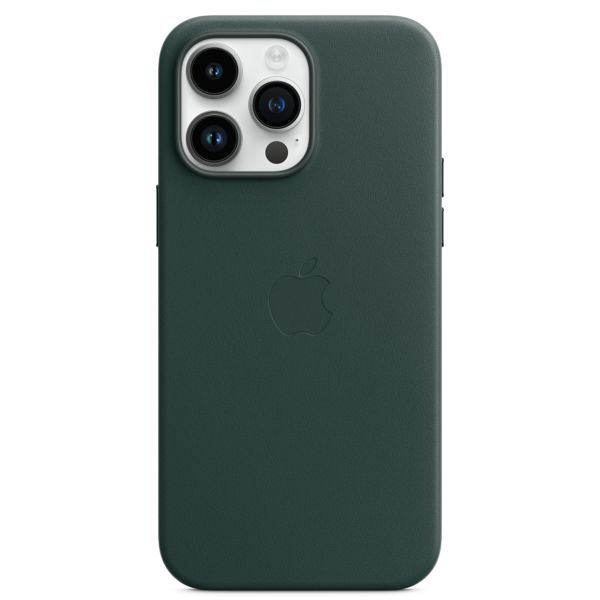 Apple Leder-Case MagSafe Apple iPhone 14 Pro Max - Forest Green