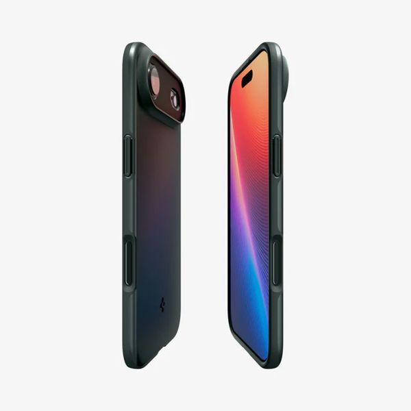 Spigen Thin Fit Backcover mit MagSafe Apple iPhone Air - Abyss Green