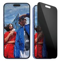 PanzerGlass Ultra Wide Fit Antibakterieller Screen Protector mit Sichtschutz inkl. Applikator Apple iPhone 16 Plus