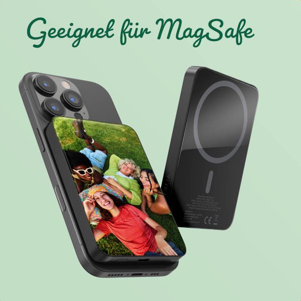 Gestalte deine eigene MagSafe Powerbank 5000 mAh - Schwarz